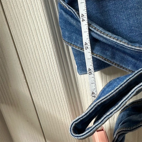 Highway Jeans Women's Size‎ 13 Distressed High-Rise Ankle Ties Jeans Blue - Picture 10 of 10